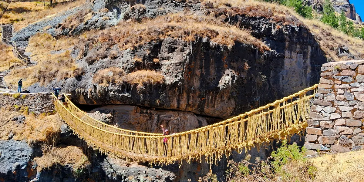 Inca Bridge - Qeswachaka